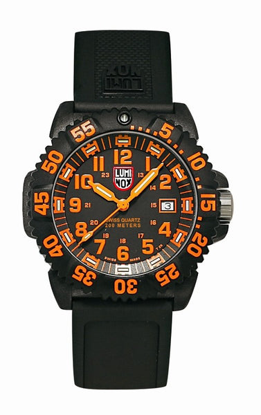Navy Seal Colormark Series Orange Luminox Watch A.3059