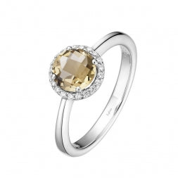 November Birthstone Citrine Ring - Lafonn BR001CTP07