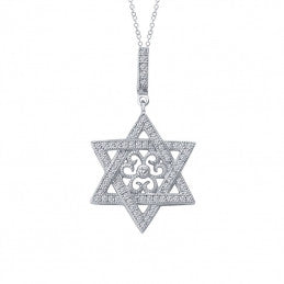 Filigree Star Necklace - Lafonn 9P027CLP18