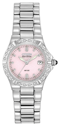 chic EW0890-58X Citizen Women's Eco-Drive Riva Diamond Accented