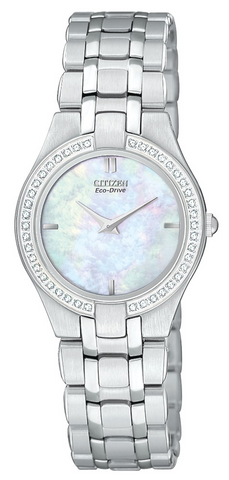EG3150-51D Citizen Women's Eco Drive Stiletto Diamond Accented Watch