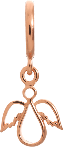 Angel - Endless Jewelry Rose Gold Plated Sterling Silver Charm 63201