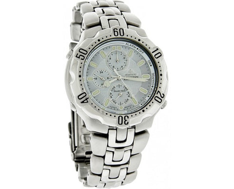 Eco-Drive Chronograph with Alarm, 200 Meter Watch - AP5210-50A