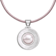 KP082 - White Mother Of Pearl Pendant