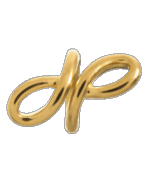 Eternity - Endless Jewelry Gold Plated Sterling Silver Charm 51154