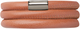 Coral Leather Bracelet - Endless Jewelry 12110