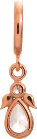 Sparkling Angel - Endless Jewelry Rose Gold Plated Sterling Silver Charm 63400