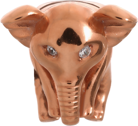 Elephant - Endless Jewelry Rose Gold Plated Sterling Silver Charm 61500